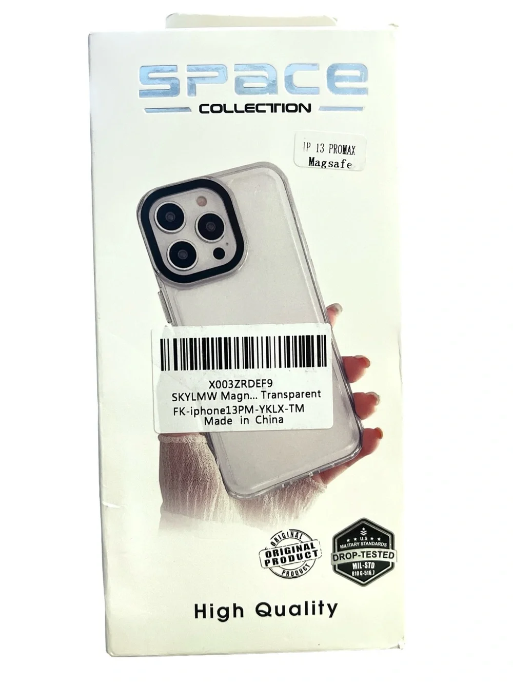 iPhone‎ 13 Pro Max Bundle: MagSafe Case, Glass Shield, 6ft Cable - NEW OB